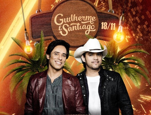 Organização confirma show de Guilherme e Santiago na ExpoQuilombo