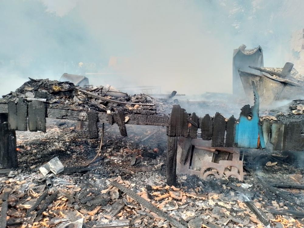 Incêndio em residência privativa unifamiliar