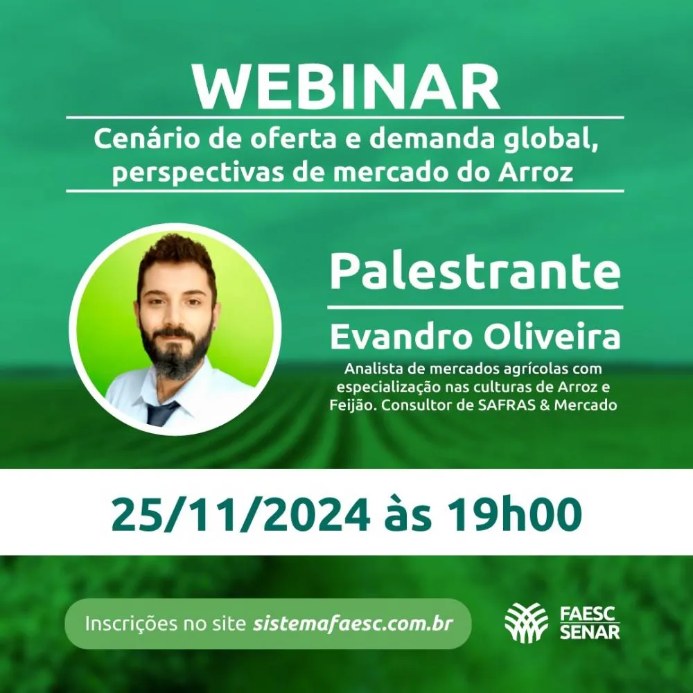 Sistema Faesc/Senar promove webinar