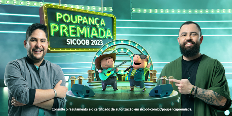 Sicoob inicia campanha Poupança Premiada e participantes concorrem a prêmios diariamente 