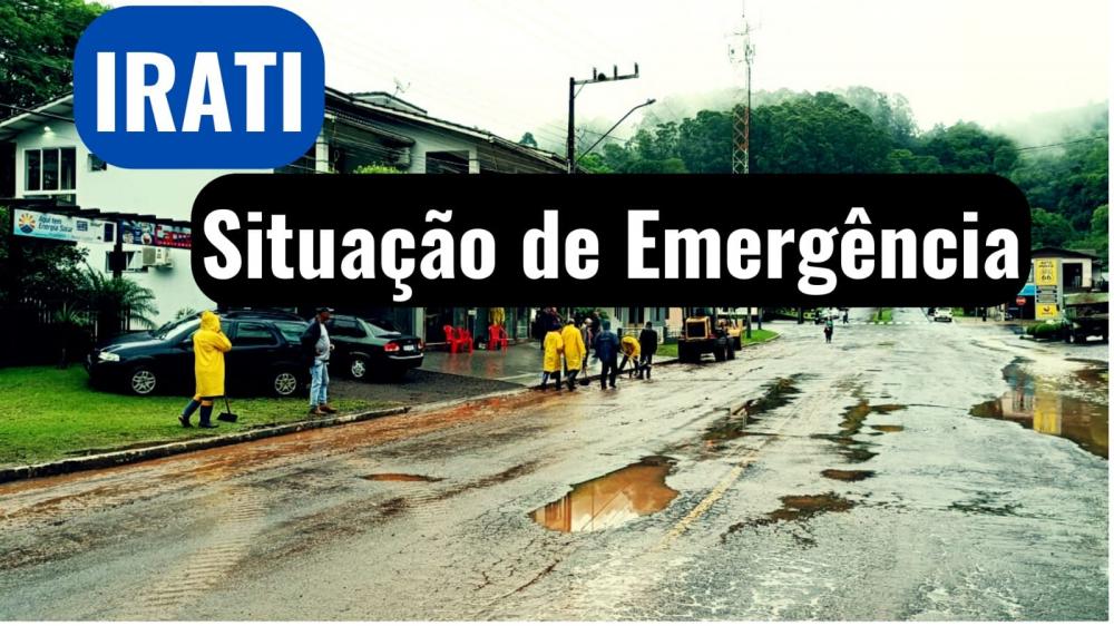 Irati declara Situação de Emergência